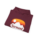 Vermont Hoodie - Retro Ombre Unisex Vermont Hoodie Sweatshirt-11