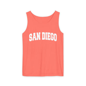 San Diego, California Tank Top Unisex | Comfort Colors - 100% Cotton
