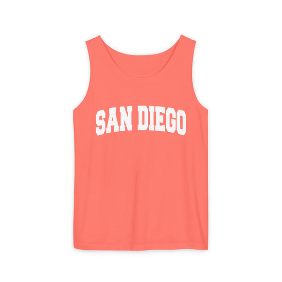 San Diego, California Tank Top Unisex | Comfort Colors - 100% Cotton