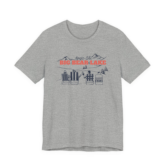 Big Bear Lake, California Après-ski T-Shirt - Vintage Mountain Graphic Tee