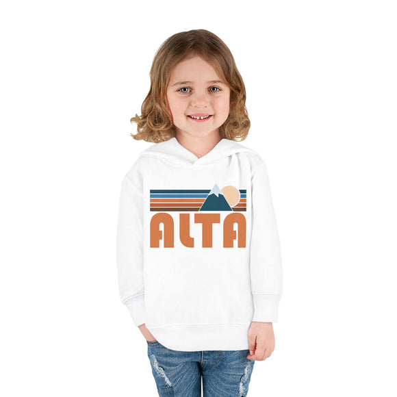 Alta, Utah Toddler Hoodie - Unisex Alta Toddler Sweatshirt