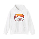 Vail, Colorado Hoodie - Retro Ombre Unisex Vail Hoodie Sweatshirt-4