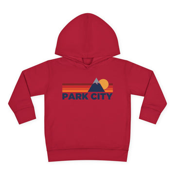 Buy vintage-red Park City, Utah Toddler Hoodie - Unisex Mountain Park City Pullover Sweatshirt, Kids Hooded Jumper, Utah Souvenir