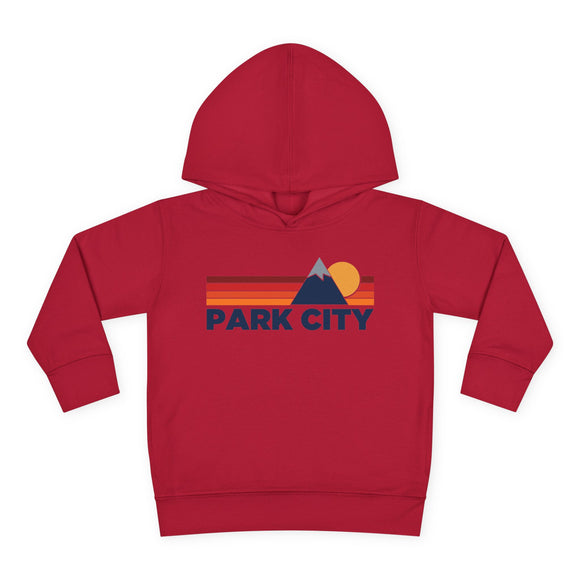 Park City, Utah Toddler Hoodie - Unisex Mountain Park City Pullover Sweatshirt, Kids Hooded Jumper, Utah Souvenir
