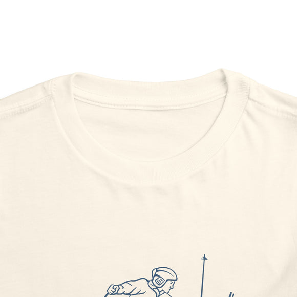 Vermont Toddler Graphic Tee Vintage Ski - Kids Vermont Shirt