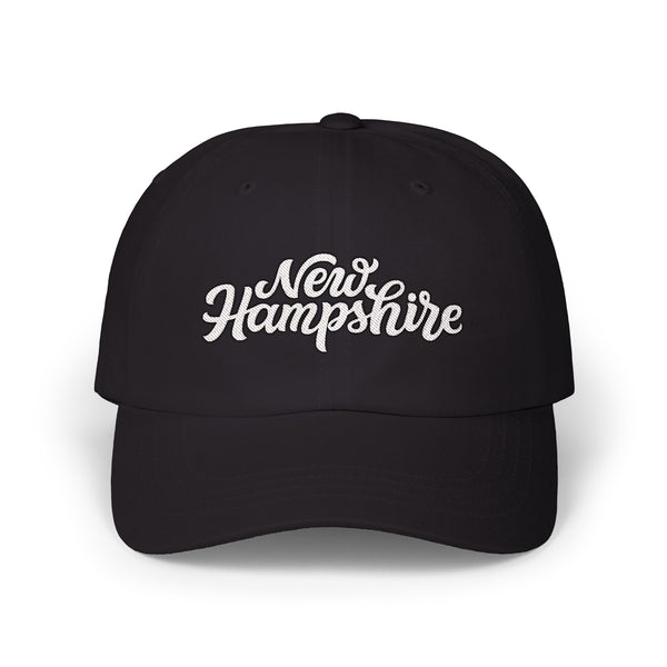 New Hampshire Dad Hat - Embroidered New Hampshire Classic Dad Cap