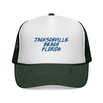 Jacksonville Beach Trucker Cap | Florida Hat - 0