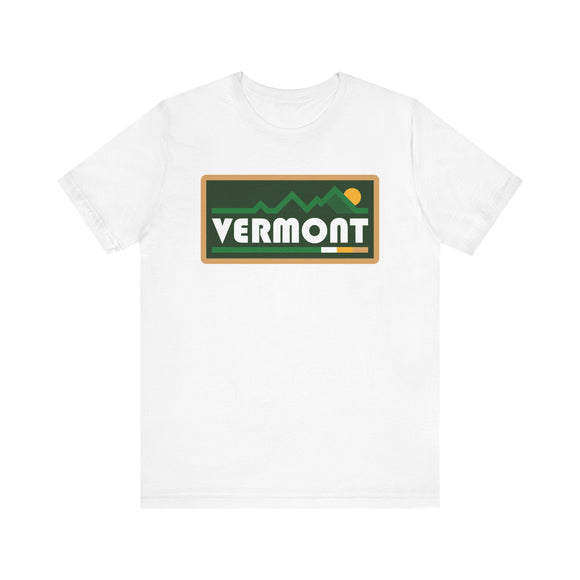 Vermont T Shirt - Retro Graphic Vermont Tee