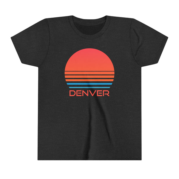 Denver, Colorado Youth Shirt - Retro 80s Denver Kid's T-Shirt
