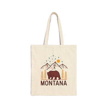 Montana Tote Bag - Cotton Canvas Montana Bag