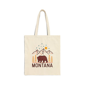 Montana Tote Bag - Cotton Canvas Montana Bag