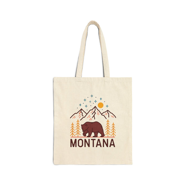 Montana Tote Bag - Cotton Canvas Montana Bag