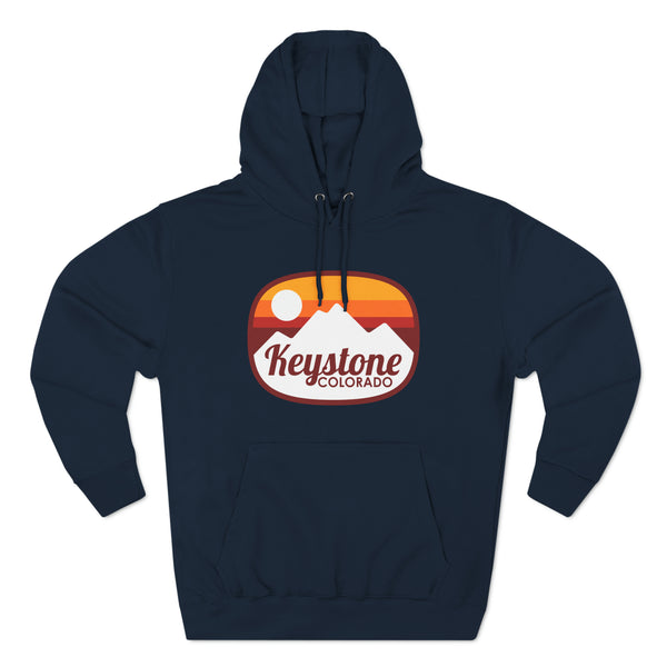 Premium Keystone, Colorado Hoodie - Retro Unisex Keystone Sweatshirt