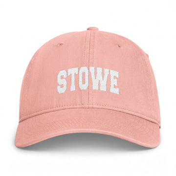 Buy peachy Stowe, Vermont Washed Baseball Cap - Vintage Coastal Comfort Colors