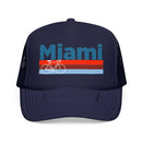 Kids Miami, Florida Trucker Hat Foam Bike - Youth Snapback