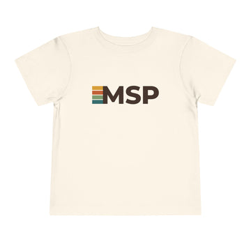 Buy natural Minneapolis, Minnesota Toddler Tee - MSP Kids T Shirt