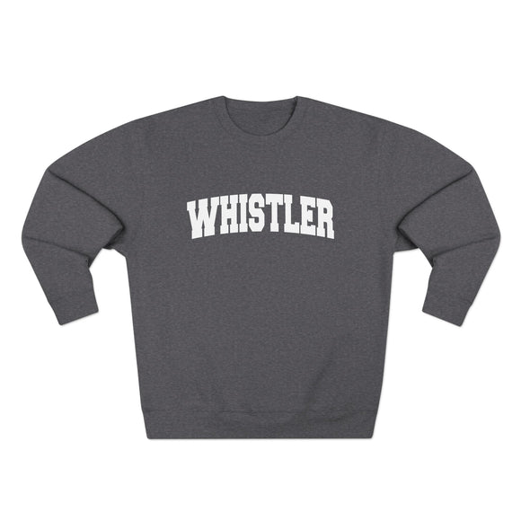 Premium Whistler, Canada Retro Graphic Sweatshirt