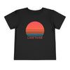 Lake Tahoe, California Toddler T-Shirt - Retro 80s Toddler Lake Tahoe Shirt