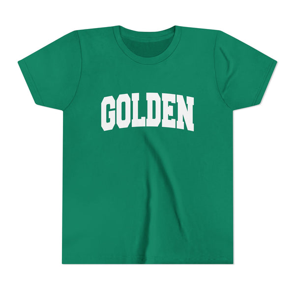 Golden, Colorado Youth Graphic Tee - Kids Golden T Shirt