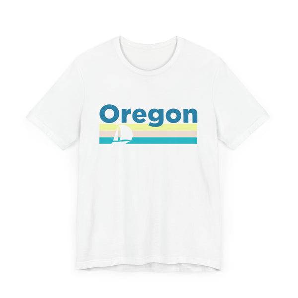 Oregon T Shirt - Sailboat Graphic Oregon Tee