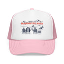 Mammoth Lakes, California Après-ski Trucker Hat — Foam Mesh Cap-3