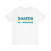 Seattle, Washington T Shirt - Sailboat Graphic Tee