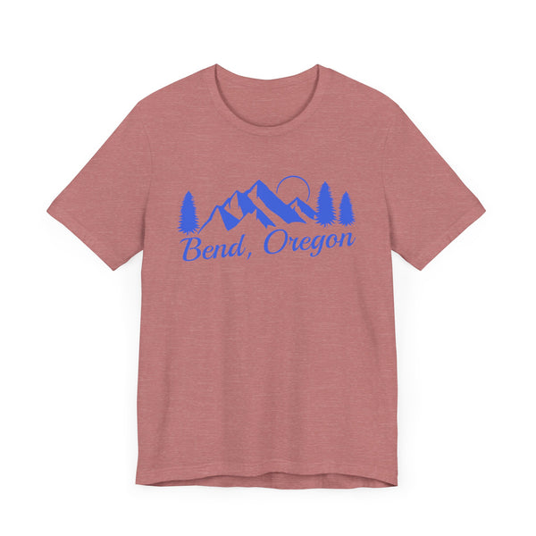 Bend, Oregon T-Shirt - Retro Mountain Unisex Bend Shirt