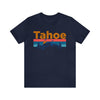 Tahoe, California Shirt - Mountain Sunset Unisex Tahoe T-Shirt