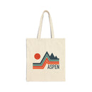 Aspen, Colorado Cotton Canvas Aspen Tote Bag-1