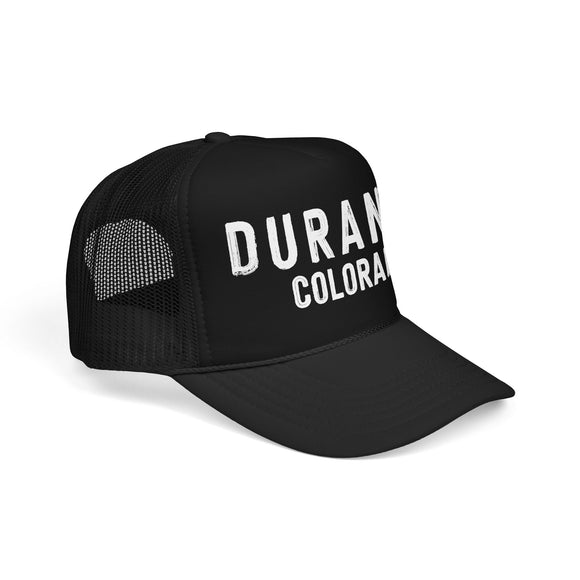 Durango, Colorado Trucker Hat - Foam Durango Cap