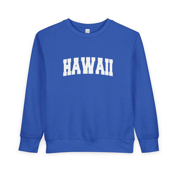 Hawaii Toddler Sweatshirt - Hawaii Toddler Crewneck Sweatshirt - 0