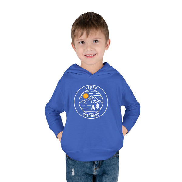 Aspen, Colorado Toddler Hoodie - Unisex Aspen Toddler Sweatshirt