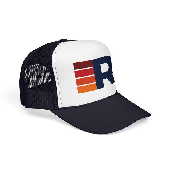 Rhode Island Trucker Hat - RI Abbr retro cap