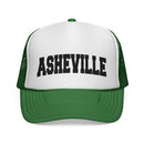 Asheville, North Carolina Collegiate Style Trucker Hat-3