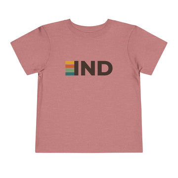 Buy heather-mauve Indianapolis, Indiana Toddler Tee - IND Kids T Shirt