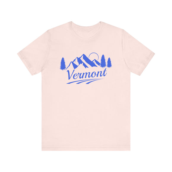 Vermont T-Shirt - Retro Mountain Unisex Vermont Shirt