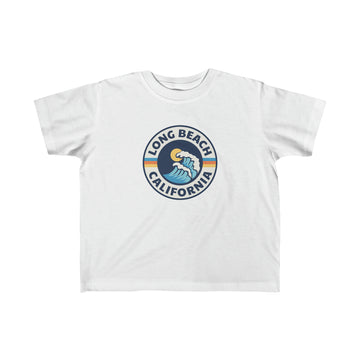 Buy white Long Beach, California Toddler T-Shirt - Toddler Long Beach Shirt