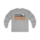 Utah Long Sleeve Shirt - Retro Unisex Utah Long Sleeve Tee-5