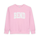 Bend, Oregon Toddler Sweatshirt - Bend Toddler Crewneck Sweatshirt-5