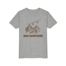 New Hampshire Youth T-Shirt — Vintage Gondola Ski Mountain Tee-3