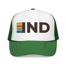 Indianapolis, Indiana Trucker Hat - IND Abbr retro cap-3