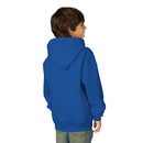 Vermont Youth Hoodie - Skiing Snowman Kids Vermont Hooded Sweatshirt-13
