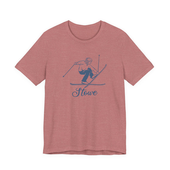 Stowe, Vermont T Shirt - Vintage Ski Graphic Tee