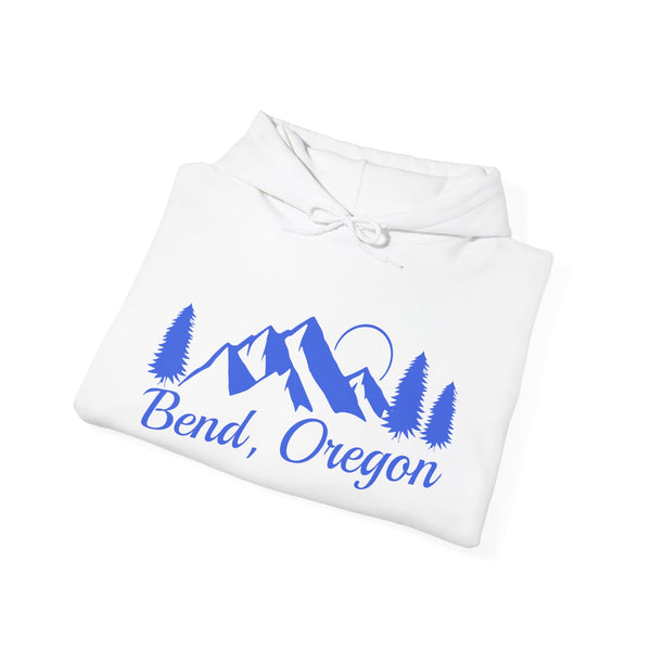 Bend, Oregon Hoodie - Unisex Mountain Bend Hoodie Sweatshirt