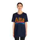 Alta, Utah Shirt - Mountain Sunset Unisex Alta T-Shirt-78