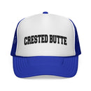 Crested Butte, Colorado Collegiate Style Trucker Hat-5