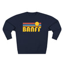Premium Banff, Canada Retro Sun Graphic Sweatshirt-6