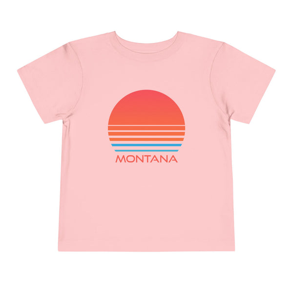 Montana Toddler T-Shirt - Retro 80s Unisex Toddler Montana Shirt