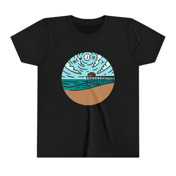 New Jersey Youth T-Shirt - Unisex Kids New Jersey Shirt - 0
