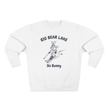 Premium Big Bear Lake, California Ski Bunny Sweatshirt - 0